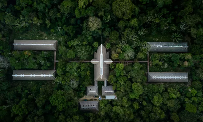 aerial view - Refugio Amazonas