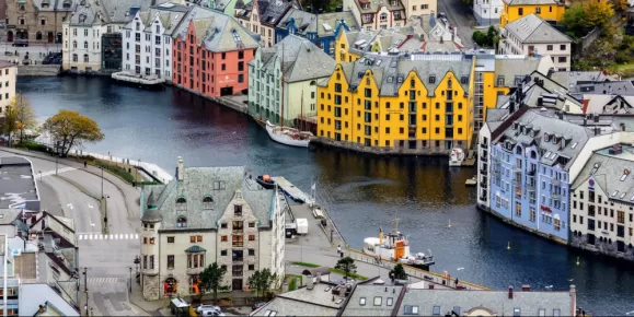 Art nouveau beauty in Ålesund