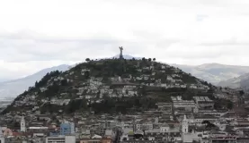 overlooking Quito\'s Old Town