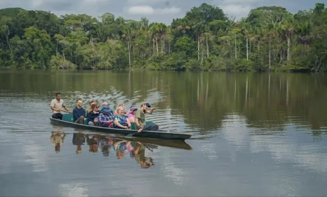 Canoe to La Selva Ecolodge
