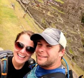 Finally at Machu Picchu