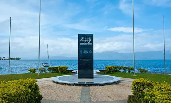 War Memorial in Milne Bay, Alotau