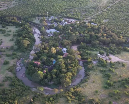 Fig Tree Camp Aerial View