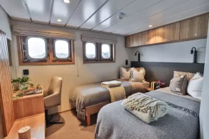 MV Vikingfjord Twin Cabin