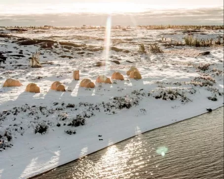 Tundra camp