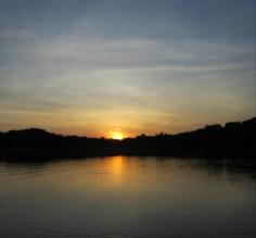 Sunrise over the Rio Negro