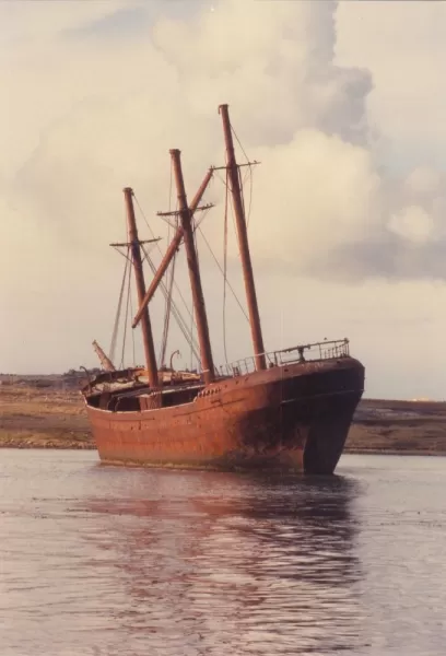 British barque LADY ELIZABETH, built in 1879