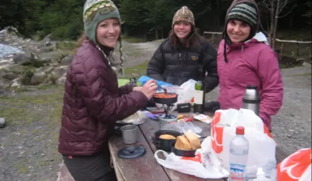 Cookin\' up some dinner - Torres del Paine, Chile