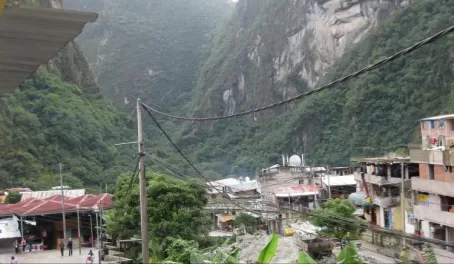 Aguas Calientes - at the base of Machu Picchu