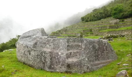 A great place for a sacrifice. Machu Picchu
