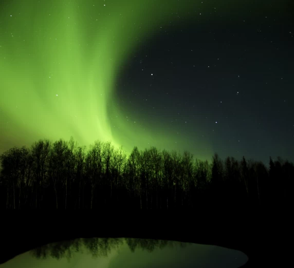Alaska travel and aurora borealis