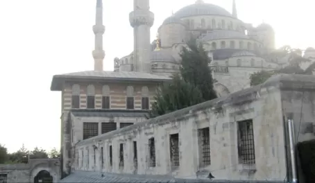 Behind the Blue Mosque