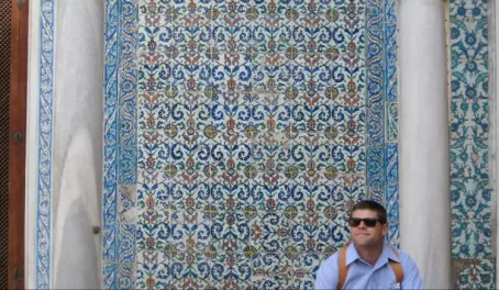 Tile work in the Palace\'s harem