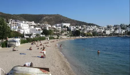 One of the beaches in Bodrum