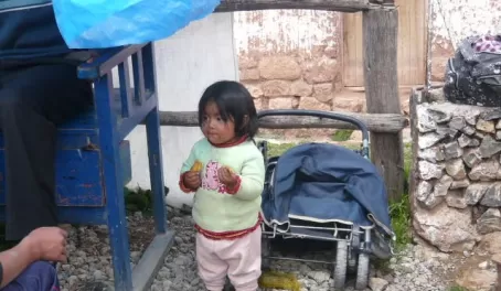 Child in Peru