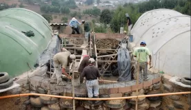 Construction of the school