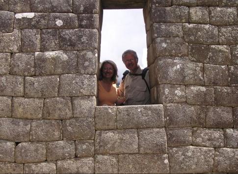 At Machu Picchu