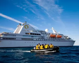 Explore Antarctica aboard the Ocean Diamond