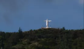 Statue on the hill