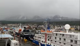 The port!  Readying ourselves for the Drake Passage 