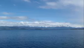 Beautiful mountains on the Beagle Channel