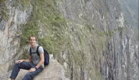 Bridge connecting to Macchu Picchu