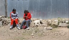Locals and their lamb