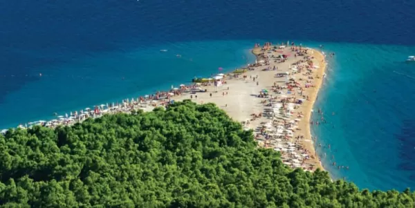 Enjoy a swim stop at Brac Island
