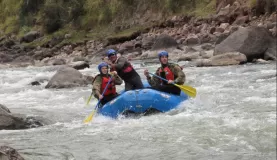 Whitewater rafting
