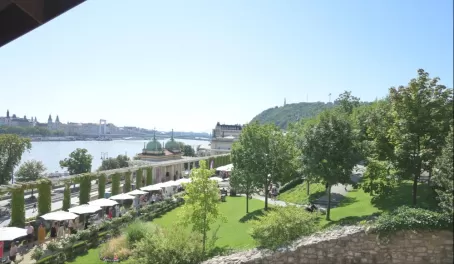 Castle Garden Bazaar, in Budapest, Hungary.