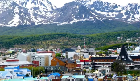 Ushuaia from the port
