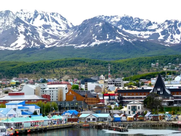 Ushuaia from the port