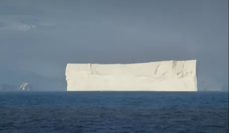 A tabular iceberg