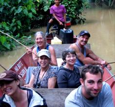 fishing for piranha (only in The Amazon)