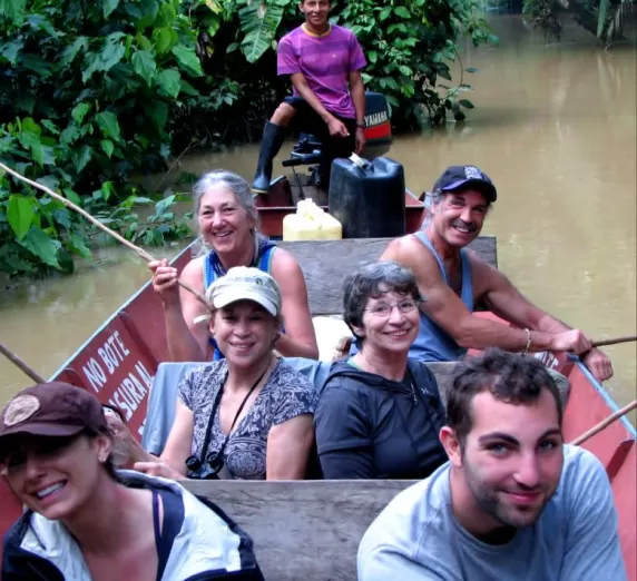 fishing for piranha (only in The Amazon)