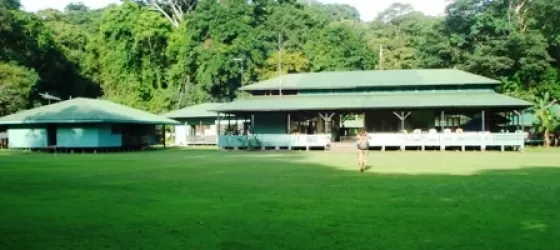 Sirena Ranger Station is located at the headquarters of Corcovado National Park