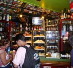Inside San Telmo café