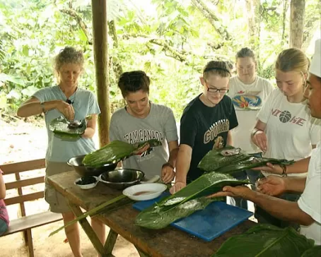 Enjoy a variety of activities, such as a cooking class