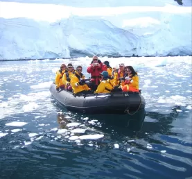 Photography during Antarctic cruise