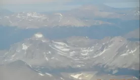 Aerial view Ushuaia