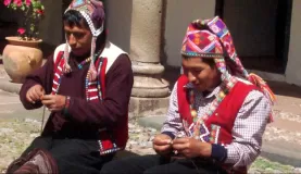 Cusco - weavers at CTTC