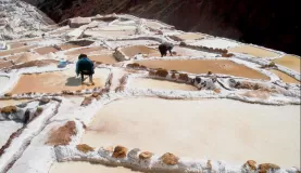 Moras - salt flats in Sacred Valley