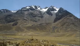 Highest pass on way from Puno to Cusco