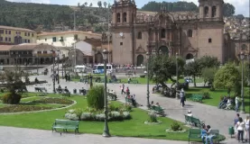 Cusco central plaza