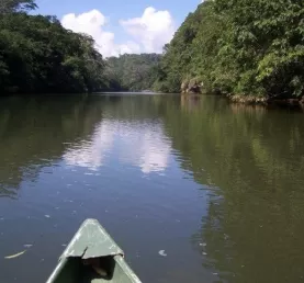 Canoeing on the Rio Macal