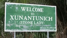 Xunantunich Ruins Sign