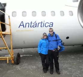 Beginning our Antarctica Air Cruise Adventure