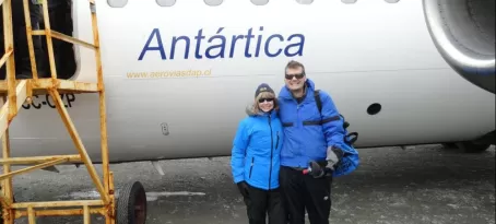 Beginning our Antarctica Air Cruise Adventure