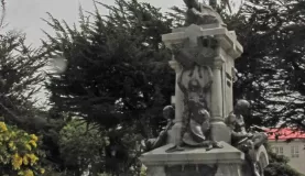Punta Arenas--statue of Magellan