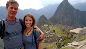 Me and Sandy at Machu Picchu